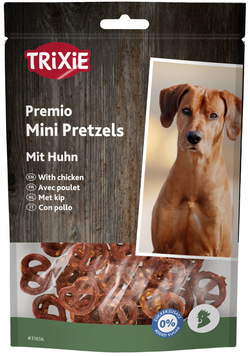 Mini Pretzels mit Huhn