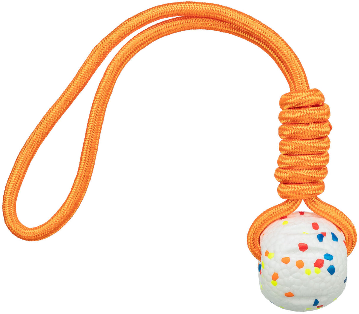 Hundespielzeug Light & Strong Ball aus EPS mit Tau
