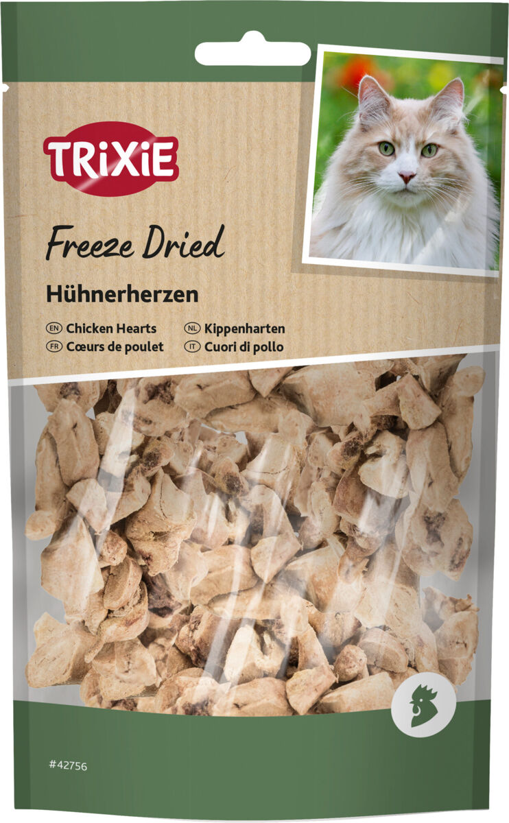 Freeze Dried Hühnerherzen