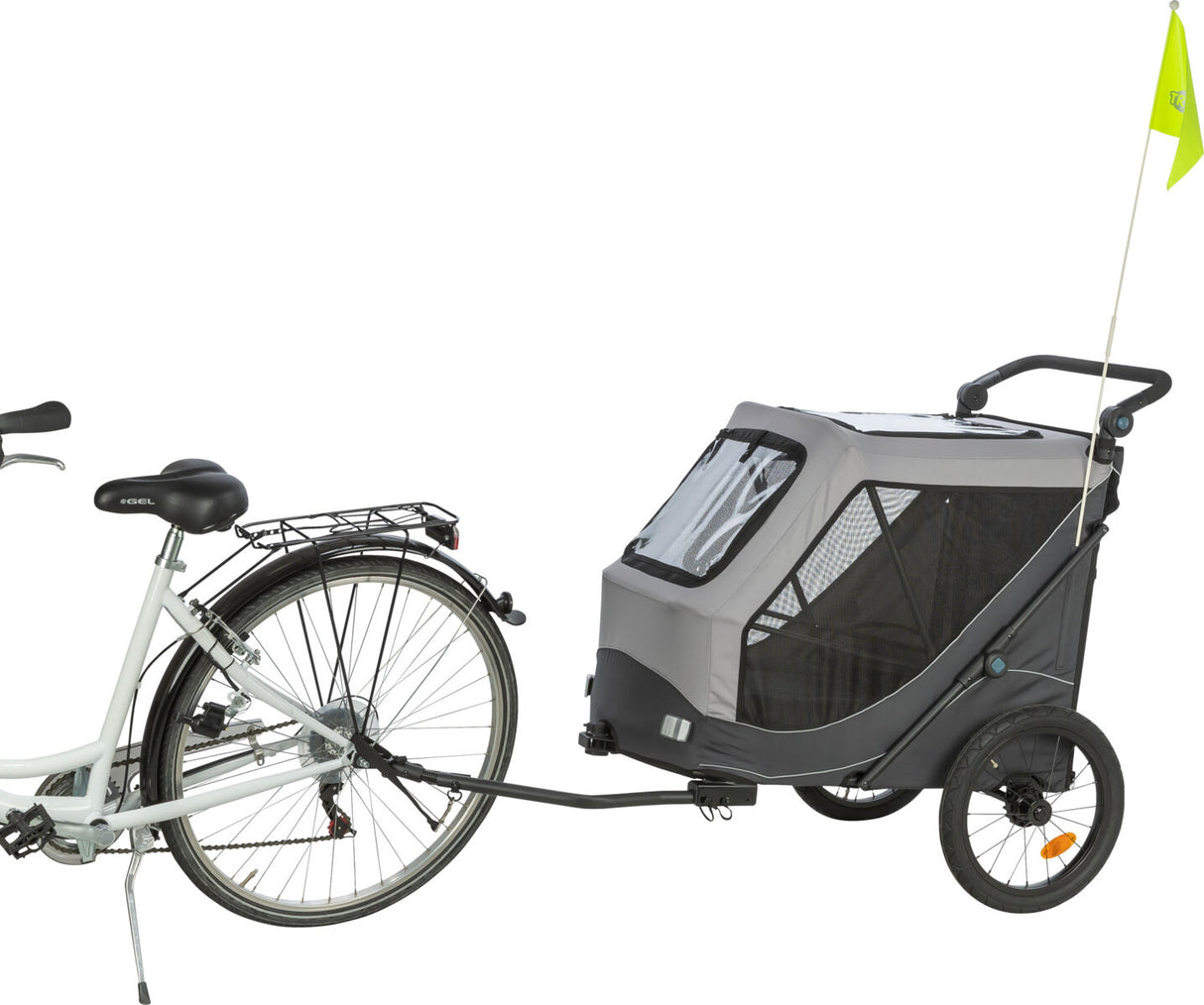 Fahrrad-Anhänger für Hunde