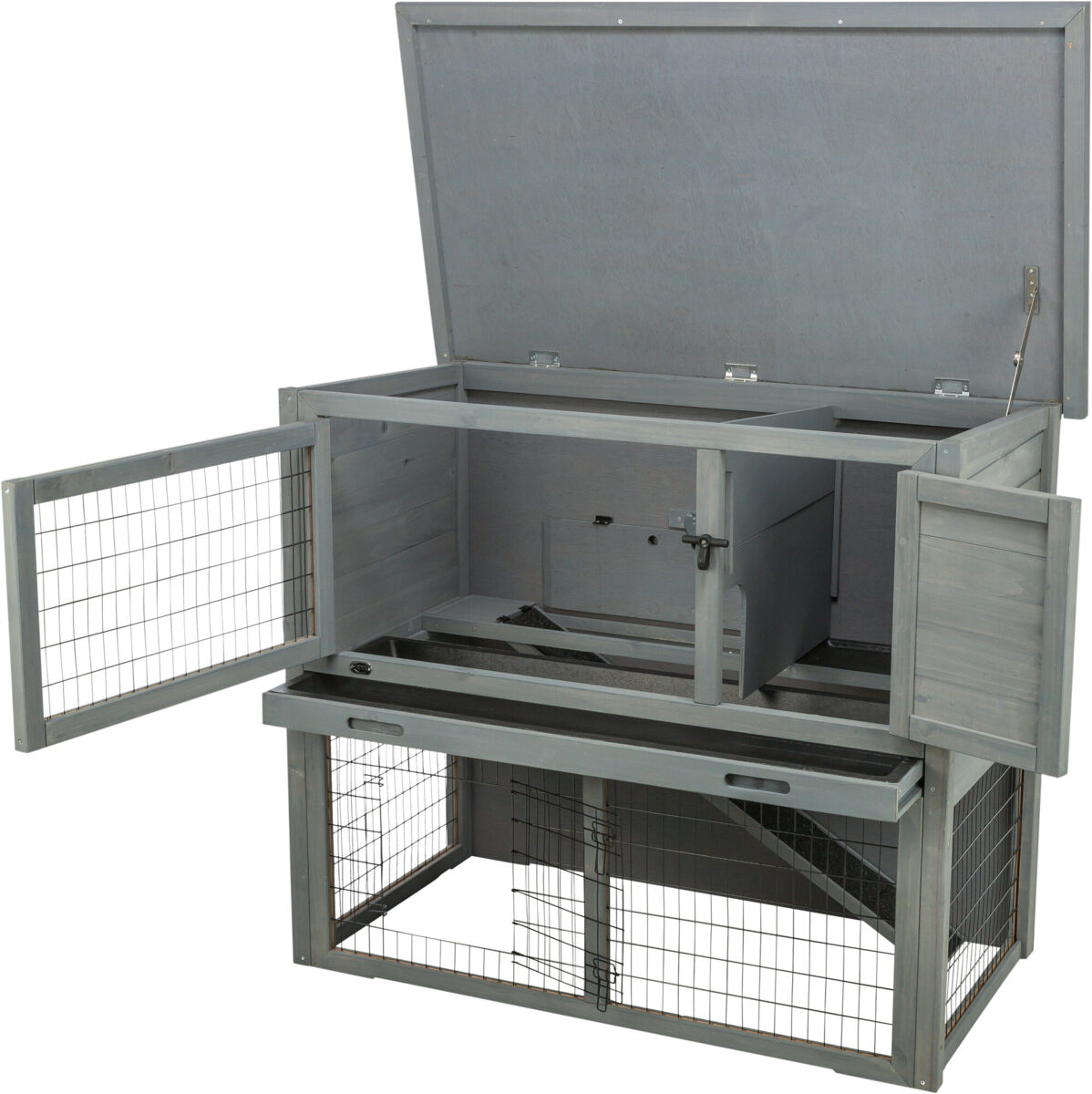 Kleintierstall mit Freilaufgehege