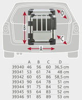 Doppel-Transportbox, Aluminium