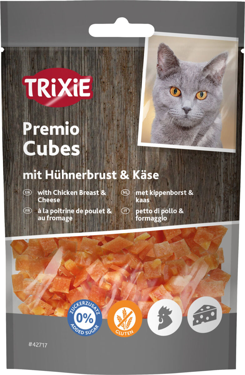 Premio Cubes mit Huhn & Käse
