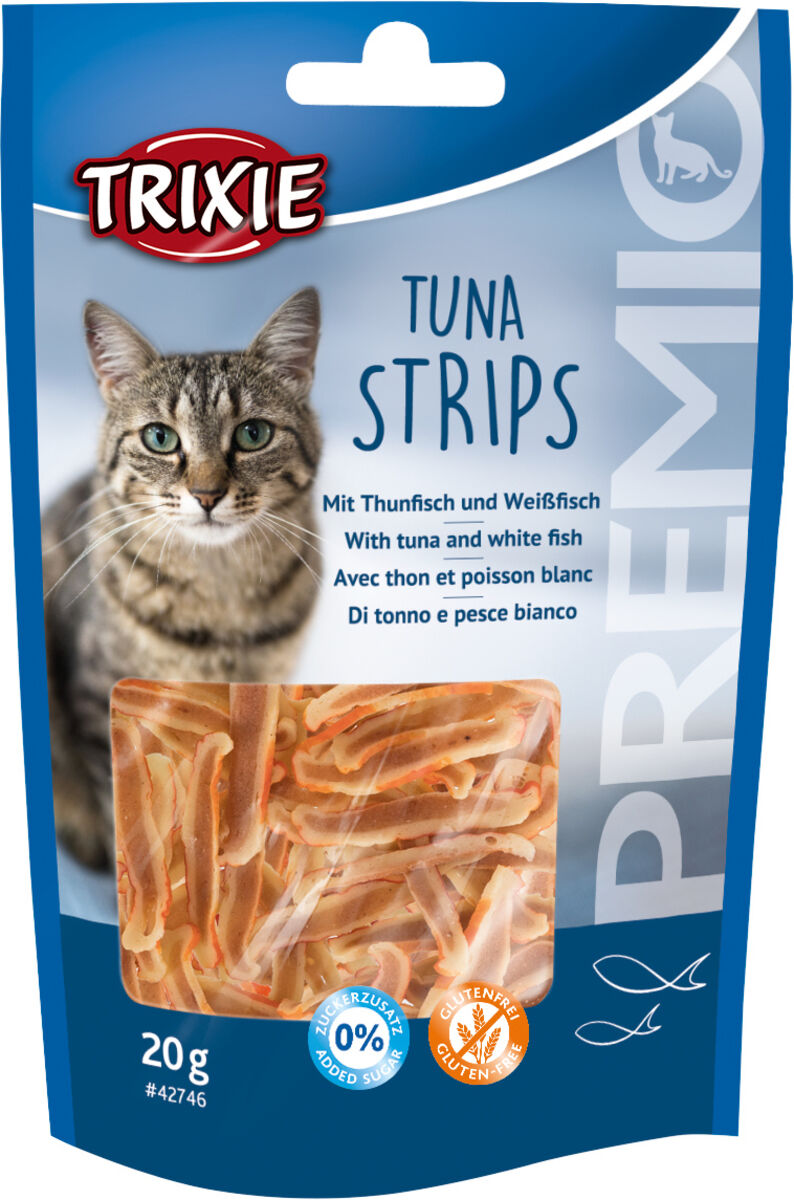 Premio Strips mit Thunfisch & Weißfisch