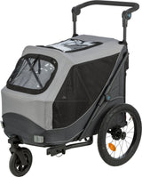 Fahrradanhänger für Hunde, schnell zusammenklappbar