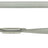 Graue Hundeleine mit Schlaufe, Metallverschluss und "BE NORDIC"-Etikett in Lederoptik.