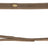Braune Hundeleine aus Leder mit einem goldfarbenen Karabinerhaken und einer Schlaufe am Ende.