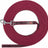 Lange, rote Hundeleine mit silbernem Karabiner und "TRIXIE"-Logo auf grauem Etikett erkennbar.