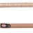 Beige Hundeleine mit geometrischem Muster und silbernem Karabinerhaken.
