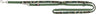 Grüne Hundeleine mit Camouflage-Muster und Metall-Schnallen, Label "TRIXIE" sichtbar.