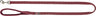 Rote Hundeleine mit gepolsterter Handschlaufe und Metallkarabiner, Text "TRIXIE" auf Etikett sichtbar.