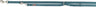 Blaue Hundeleine mit Metallkarabinern und Trixie-Logo auf dem Band.