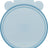 Runder, blauer Deckel mit Pfotenform an der Oberseite und dem Wort "TRIXIE" im Zentrum.