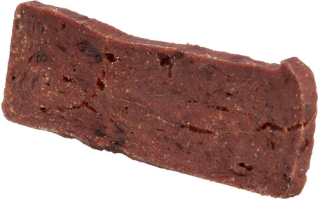 Ein rechteckiges, dickes, dunkelbraunes Stück mit rauer Textur und ungleichmäßiger Oberfläche.