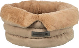 Rundes Katzen- und Hundebett Liano Soft mit extra hohem Kuschelrand