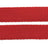 Rote Leine mit Metallhaken und verstellbarem Band, Logoschild mit der Aufschrift "Trixie".