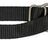 Schwarze Hundeleine mit mehreren Metallringen und Karabinern, Markenaufdruck "Trixie" sichtbar.