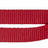 Rote verstellbare Hundeleine mit Metallhaken und Ösen, Logo "TRIXIE" sichtbar.