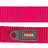 Rote Hundeleine mit stabilen Metallkarabinern und einem eingenähten Etikett mit dem Aufdruck "TRIXIE".