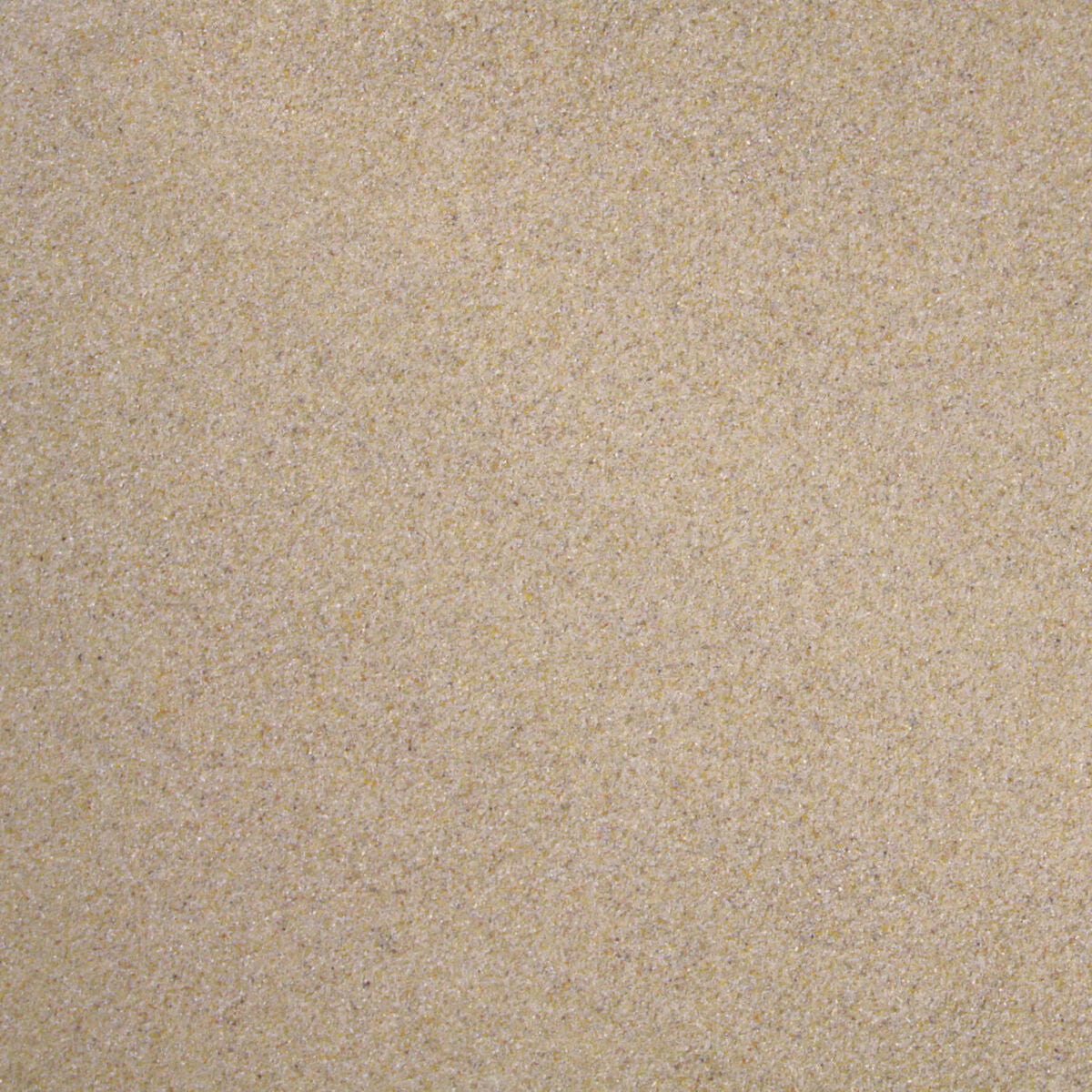 Feine, beige Sandoberfläche gleichmäßig verteilt.